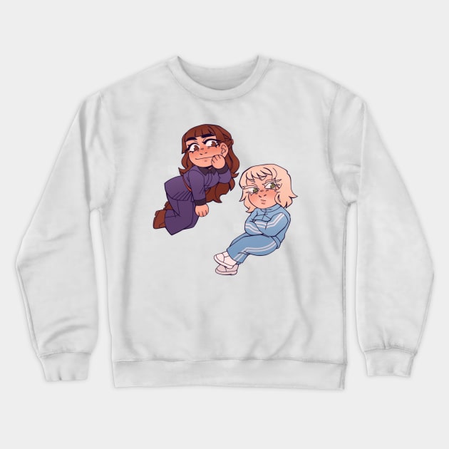 Violets v1 Crewneck Sweatshirt by paperstarzz